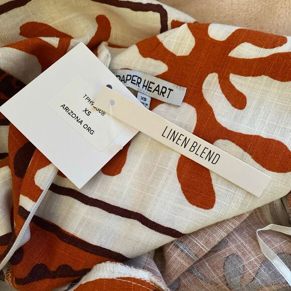 Paper Heart Bohemian Inspired Dress Size XSmall - Picture 9 of 10